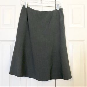 Calvin Klein grey fit and flare skirt